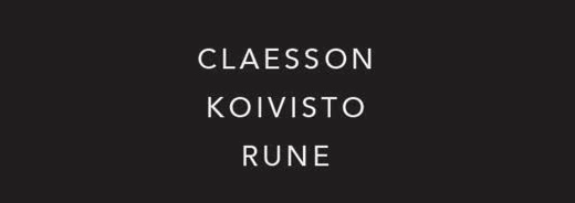 Claesson Koivisto Rune logo